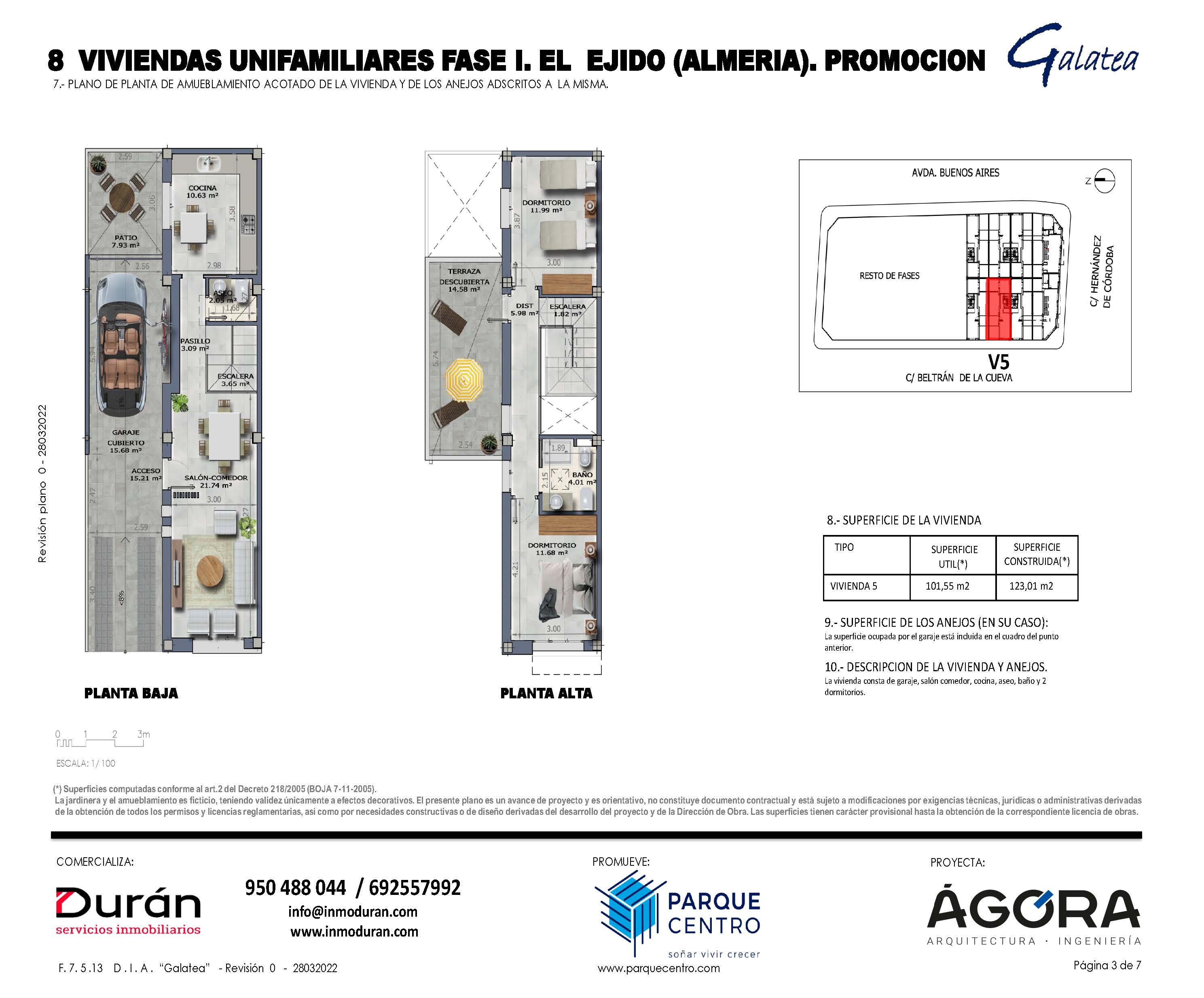 Plano Acotado Vivienda